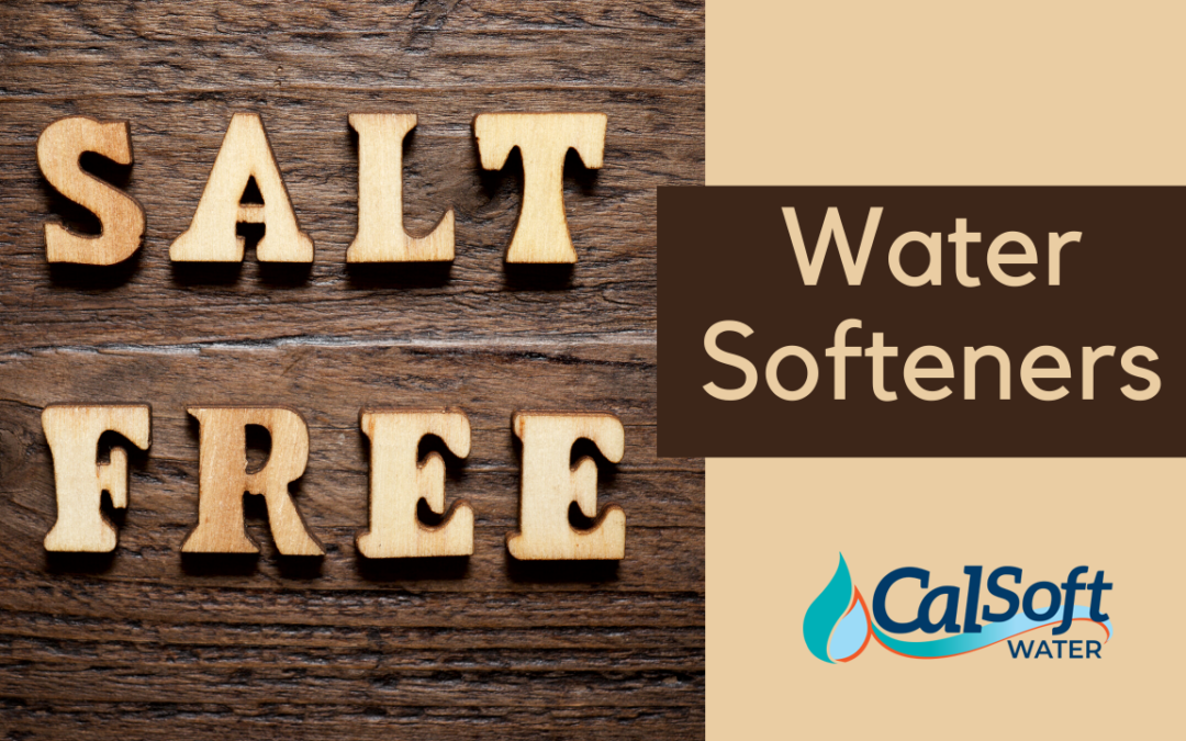 Salt-free water softeners