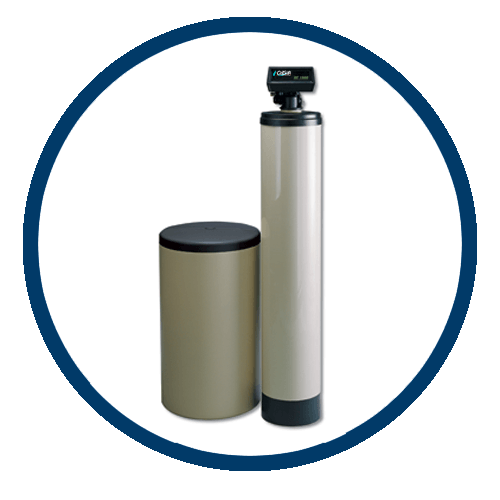 RF 1000/1500 home water softeners
