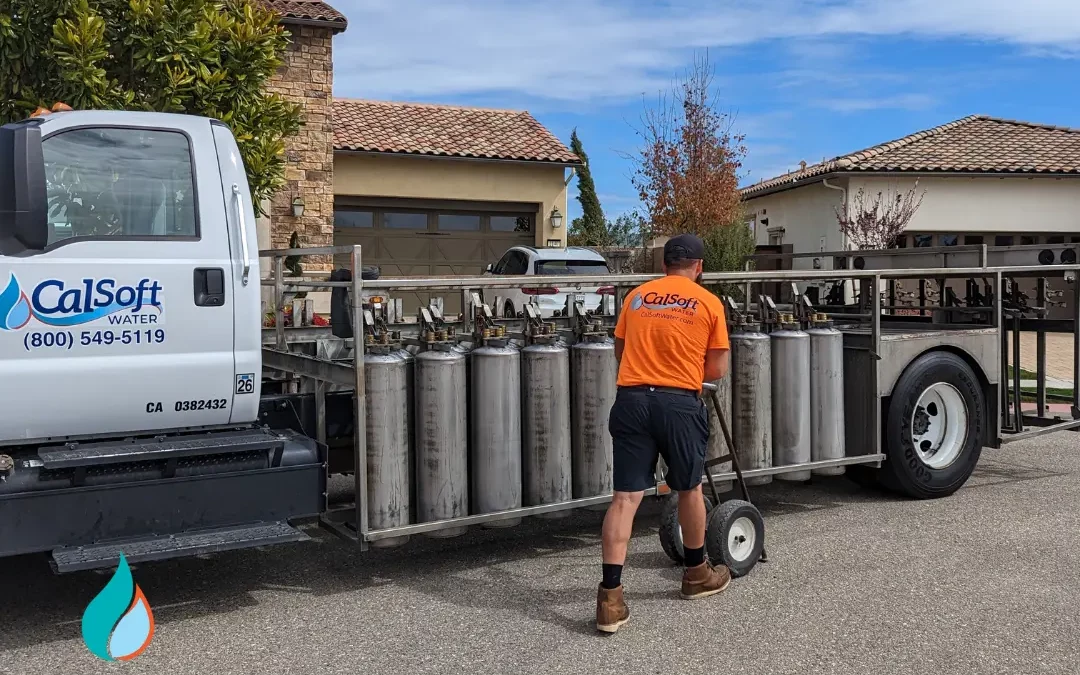 Soft water delivery is an eco-friendly soft water option