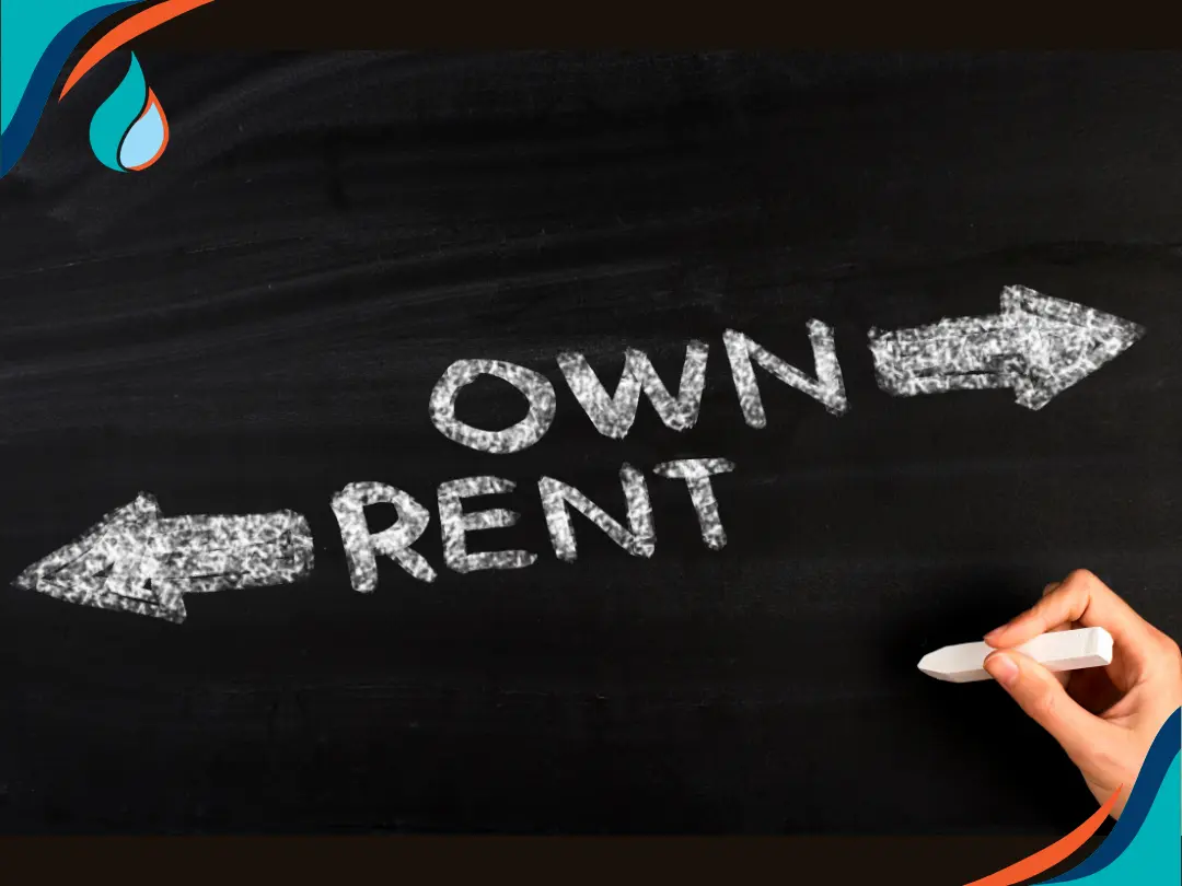 Compare the pros and cons of renting vs. buying a water softener